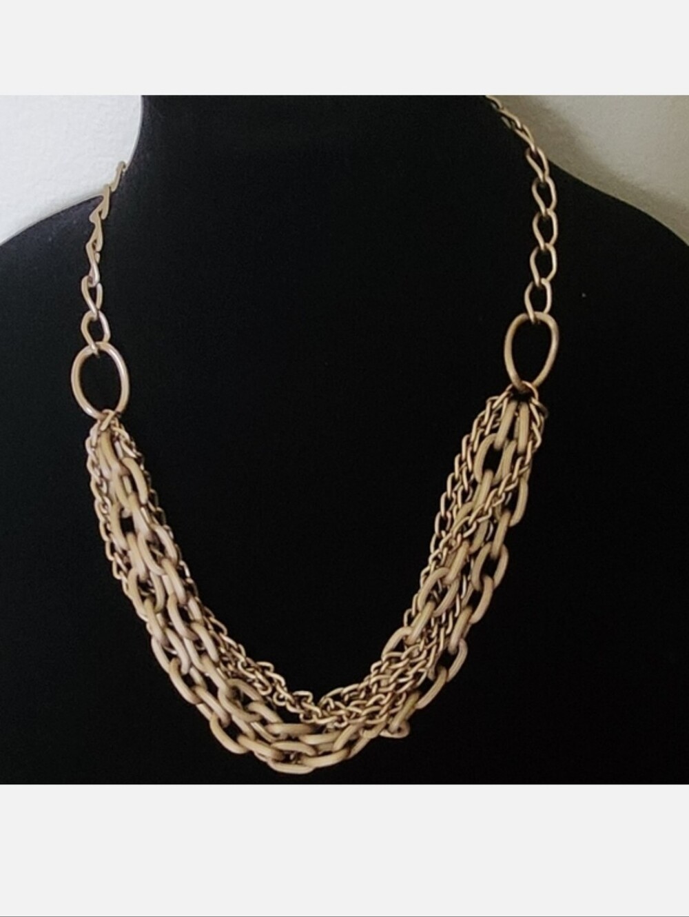 Vintage Multi Chain Necklace